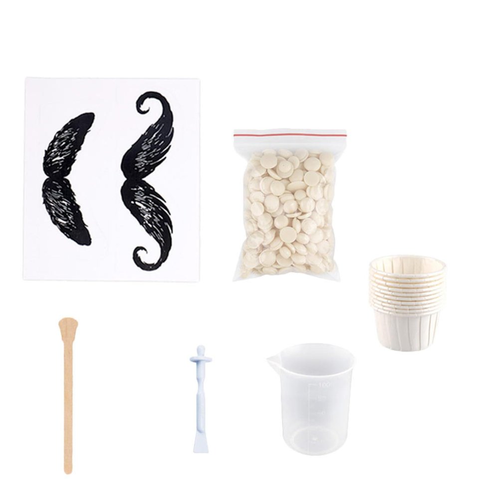 ARTSEWPLY Nose Hair Removal Kit with Wax Stick for Nostril Cleaning and Nose Surface Application Suitable for Home DIY and Professional Salon Use Paper Material