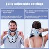 Cervical Traction Device with Electric Air Pump, Neck Pain Relief and Relaxation, 3 Power Traction Levels, 8 Built-in Airbags for Effective Support view 2