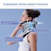 Cervical Traction Device with Electric Air Pump, Neck Pain Relief and Relaxation, 3 Power Traction Levels, 8 Built-in Airbags for Effective Support view 3