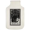 Azeeda 'Mystical Black Cat Card' Hot Water Bottle Cover (HW00042071) view 1