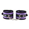 ZeeKoug Purple Fashion 7-Piece Crystal Velvet Pilates Cosplay Yoga Set, Adjustable Wrist With Eye Mask Fun Sports Accessories, Couple Gift view 2