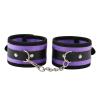 ZeeKoug Purple Fashion 7-Piece Crystal Velvet Pilates Cosplay Yoga Set, Adjustable Wrist With Eye Mask Fun Sports Accessories, Couple Gift view 4