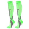 compression socks 2 Pairs Compression Socks 20-30mmhg High Stockings Men Women Sports For Marathon Cycling Football Varicose Veins(YSZ02-GN,2XL) view 1