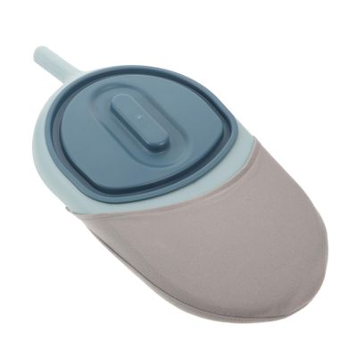 Homoyoyo Portable Plastic Bedpan Urine Container with Creative Round Shape and Compact Size, Lightweight and No Burr Design for Elderly and Pregnant Women, Suitable for Home and Car Use Random Color