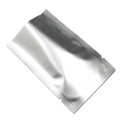 200 Pieces 3.15x4.72 inch Matte Silver Mylar Bags for Sample Shampoo Toiletries Travel Packets Food Storage Bags Matte Foil Flat Heat Vacuum Seal Aluminum Pouch for Candy Coffee Packing