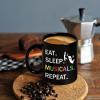 YHRJWN Theater Gifts, Broadway Gifts, Christmas Birthday Theater Day Gift for Theater Lovers, Teen Girls, Theatre Kids, Music Teacher, Actors, 11 Oz Black view 2