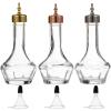 3-Piece Cocktail Bitters Bottles Set, 50 Ml Glass Bottles With Funnels & Caps For Precision Mixing view 3