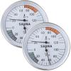 Dual-Function Sauna Thermometer And Hygrometer, 2-Piece Set For Temperature And Humidity Control In Sauna Rooms, Indoor Climate Monitoring view 1