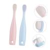 FONDOTIN 2pcs Boy Girl Toothbrush for Boys and Girls Dental Care Soft Bristles for Teething Gentle Cleaning for Years Old view 3