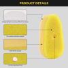 20 Packs Dish Wand Sponge Refills for Scrub Daddy Dish Daddy, Scrub Brush Replacement Heads, Dish Brush Replacement Head for Kitchen Cleaning, Yellow (Only Sponge Heads) view 4