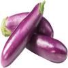 Swathi Fresh Sri Lankan Brinjal Eggplant Crisp, Tender and Flavorful Purple Brinjal from Sri Lanka 1kg view 2