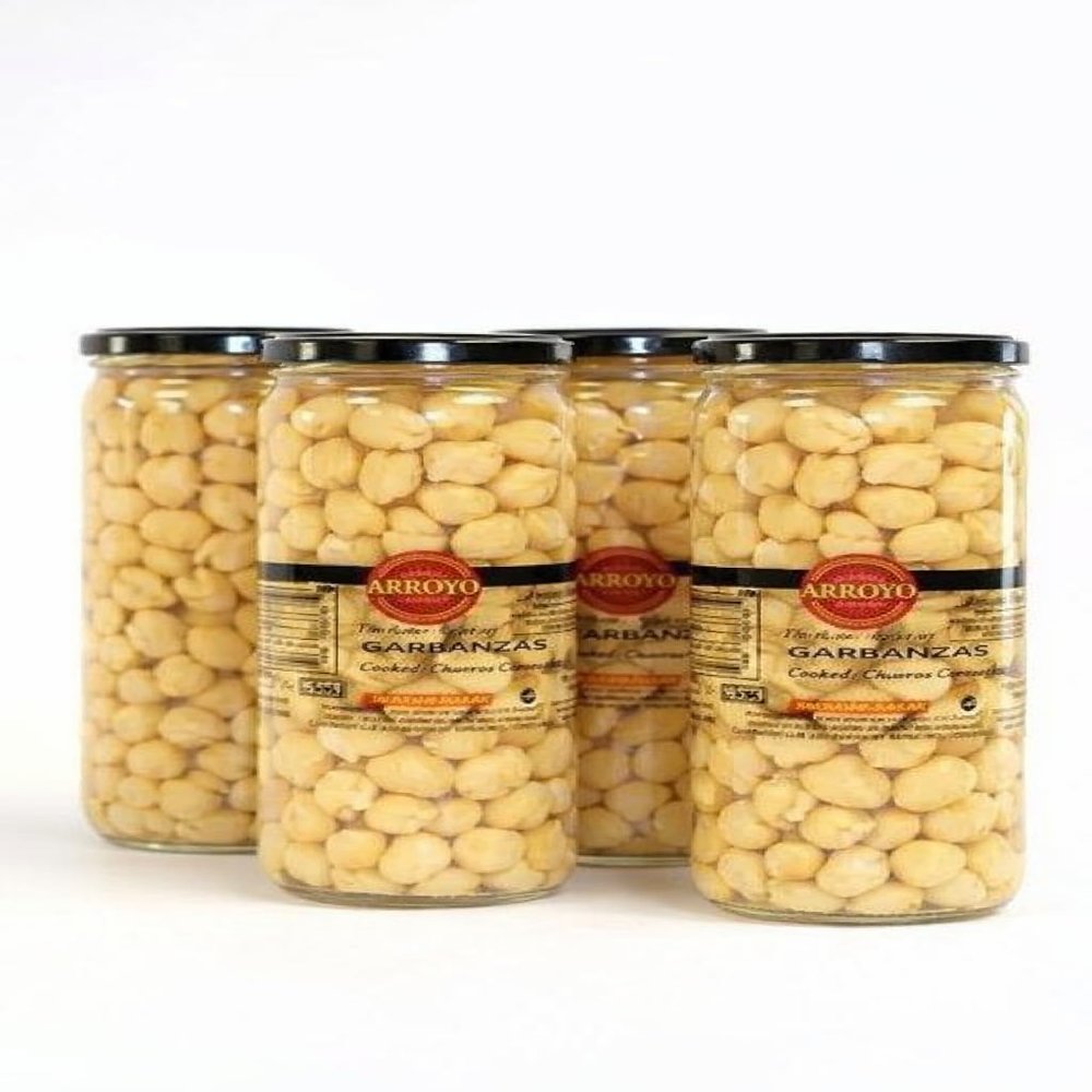 4 x 660g Garbanzos Cooked Chickpeas
