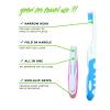 2 PCS Compact Folding Toothbrushes Portable Travel Size with Soft Bristles, Perfect for Camping, Hiking & On-The-Go Oral Care Lightweight & Convenient Travel Essential view 4
