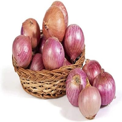Swathi Fresh Indian Onion Loose Crisp and Juicy Onions Perfect for Cooking, Salads, and Pickles Bulk Loose Onions 500g