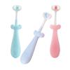 TOPPERFUN 3 pcs Toothbrush with Cute Non Slip Handles Soft Bristles for Gentle Gum Care Oral Cleaning view 1