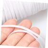COLLBATH Comfortable DIY Mask Elastic Strap White Elastic Rope for Mask Replacement and Making Accessories and Practical view 3