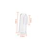 BCOATH Baby Finger Toothbrush 2Pcs Set Soft Silicone for Teeth Cleaning and Massage Gums for Infants and Boys and Girls view 2