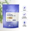 Vegan Evening Primrose Oil 2000mg with Vitamin B6 & E | Providing High Strength 180mg GLA (Omega-6) | 60 Vegan Softgels | by Carlyle view 4