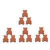 ABOOFAN 12pcs Terracotta Bear Sugar Softener Moisture Holder for Baking Cookies Marshmallows Kitchen Food Storage and Freshness Saver view 1