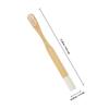 Mikinona 10pcs Portable Boys and Girls Toothbrushes with Wear-Resistant Bristles and Bamboo Handles for Comprehensive Cleaning and Safe Use by Children view 2