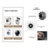 Aboiled 10 Pcs Reusable Laundry Balls Pet Hair Remover for Washing Machine Efficient Clothes Cleaning, Cat Hair Catcher A view 3