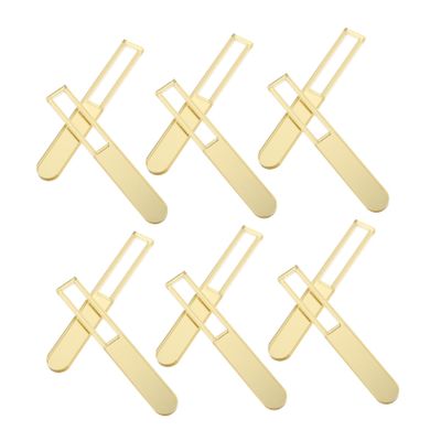 Golden Acrylic Craft Sticks 20pcs Reusable DIY Ice Pop Sticks