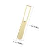 Golden Acrylic Craft Sticks 20pcs Reusable DIY Ice Pop Sticks view 2