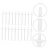 Anneome 110pcs White Pp Nose Hair Wax Sticks for Nasal Hair Removal Smooth Surface and No Burr, Professional Wax Rod Applicators for Home and Spa Use view 4