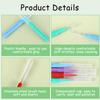 iCovalescent 80 Pcs Interdental Brushes, Teeth Cleaner, Tooth Cleaning Tool for Cleaning Gaps Between Teeth(5 Colors) view 4