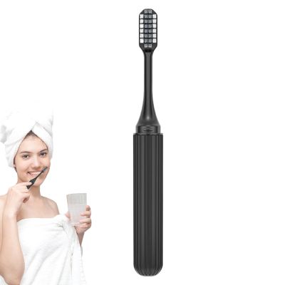 Orthodontic Toothbrush - Foldable Travel Toothbrush with Soft Bristles | Compact Pocket Brush for Adults & Kids with Braces | Hygienic Camping Toothbrussh Hotels, Airplanes, Business Trips & Outdoor