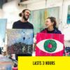 Activity Superstore Indytute Abstract Art Weekend Class For One London Gift Experience Therapeutic, Creative, Studio, Workshop, Painting, Landscape, Animals, Relaxing Gift view 3