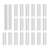 20 Pcs 40x6MM Clear Heat Shrink Shoelaces Tips Transparent Shoe Lace End Tips Repair Kit for Sneakers Drawstrings Clothing Ropes view 1