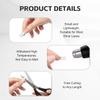 20 Pcs 40x6MM Clear Heat Shrink Shoelaces Tips Transparent Shoe Lace End Tips Repair Kit for Sneakers Drawstrings Clothing Ropes view 3