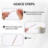 20 Pcs 40x6MM Clear Heat Shrink Shoelaces Tips Transparent Shoe Lace End Tips Repair Kit for Sneakers Drawstrings Clothing Ropes view 4