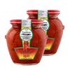 Africa Select Vipro Authentic Macedonian Lutenica Balkan Roasted Red Pepper Tomato & Eggplant Spread, Savory Vegetable Relish Chutney, 580ml (Pack of 2) view 1
