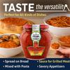 Africa Select Vipro Authentic Macedonian Lutenica Balkan Roasted Red Pepper Tomato & Eggplant Spread, Savory Vegetable Relish Chutney, 580ml (Pack of 2) view 4