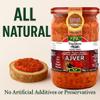 Africa Select Vipro Home Made Hot Ajvar 580ml Jars (Pack of 2) | Spicy Roasted Pepper Relish Balkan Style view 2