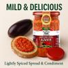 Africa Select Vipro Home Made Hot Ajvar 580ml Jars (Pack of 2) | Spicy Roasted Pepper Relish Balkan Style view 3