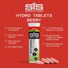 SiS Hydro Electrolyte Tablets - Effervescent Hydration - Virtually CalorieFree - InformedSport Certified - Dissolves in 500ml Water - 20 Tabs Per Tube (4 Tubes, 4 x Berry) view 2