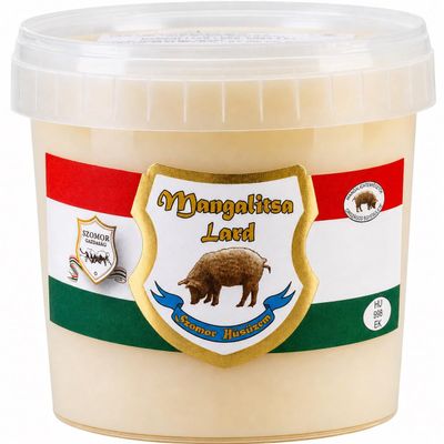 Mangalitza Lard 1kg - Pork Fat from Free Range & Grass Fed Pigs