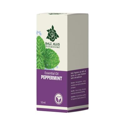 Bali Alus, Essential Oil, 10ml, Peppermint (Pack of 1)