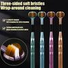 Cepillo Dental De Limpieza Multingulo De Tres Cabezales, Soft Multi-Angle Cleaning, 3 Sided Toothbrushs 360 Clean for Comprehensive Care of Teeth and Gums, Suitable for Adults (12pcs) view 2