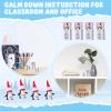Wonderjune 20 Pcs Christmas Positive Gifts for Coworkers Staff Employee Mini Resin Penguin Figurines Christmas Small Office Gifts for Coworkers Stocking Stuffers Decor White Elephant Exchange view 4