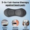 3-in-1 Back Therapy, Core Relief 3 in 1 Back Massager, At Home Backs Stretcher with Traction, Vibration & Heat, Portable & Plug-in for Neck, Shoulders and Backs (2 Mix) view 2