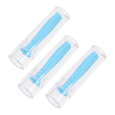 GARVALON 3pcs Wearing Stick Lens Suction Removers Plunger for Hard Lens Contact Removal Tool Silicone Tool for Cleaning Kit