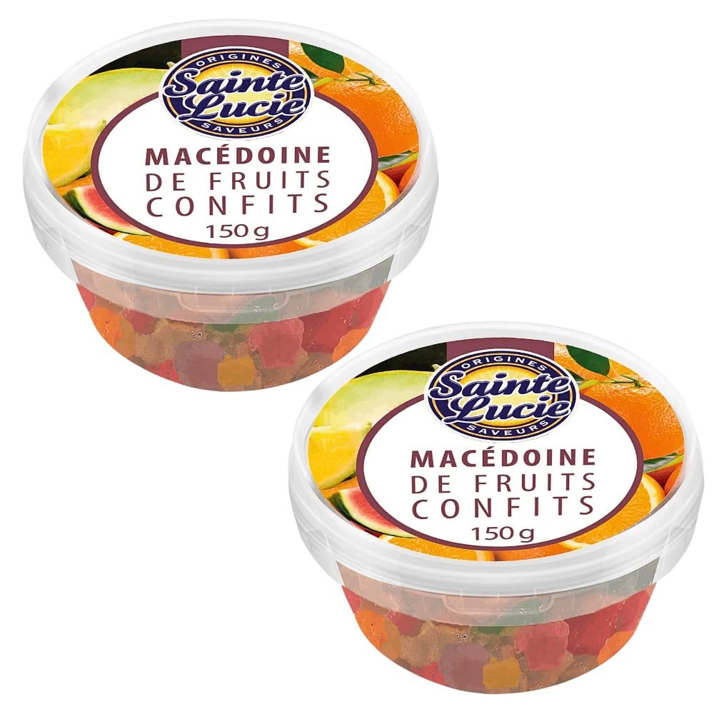 Sainte Lucie Mixed Glace Fruits 150g x 2
