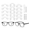 15 Pcs,3 Sizes Screw-in Glasses Nose Pads, U Shaped Eyeglasses Nose Piece Soft Silicone Nose pad for Eye Glasses Sunglass Eyewear, with 30 Screws & 1 Screwdriver view 1