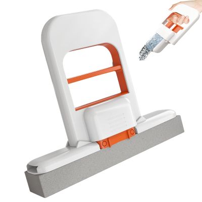 1Pc Mini Mop for Small Spaces, Portable Wet and Dry Use Mini Foldable Desktop Mop for Bathroom, Kitchen, Desktop, Glass, Countertops