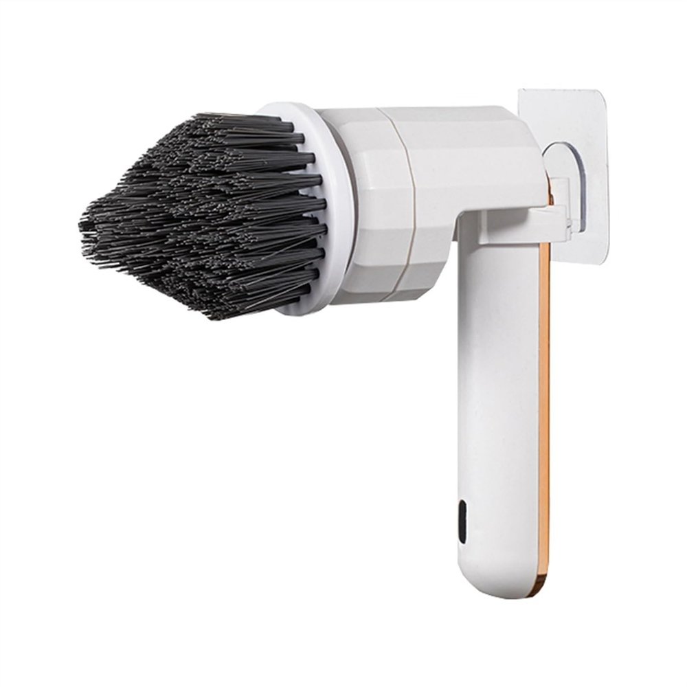 ROHCGHC Electric shoe polisher, Shoe artifact special cleaning handheld multi-functional brush household small white shoe
