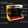 ROHCGHC Electric shoe polisher, Automatic Induction Shoe Polish Mechanical Polishing Machine Electric Brush for Family Hotel Bank Office Brushes,C view 2
